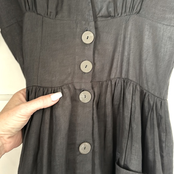 All That Remains is Love Audrey Dress in Noir - Picture 17 of 17